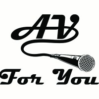 AV for You logo, AV for You contact details