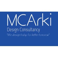 MCArki logo, MCArki contact details