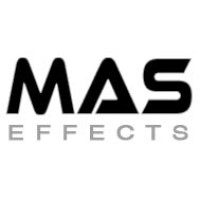 MAS effects logo, MAS effects contact details