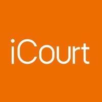 iCourt logo, iCourt contact details