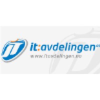 IT avdelingen as logo, IT avdelingen as contact details