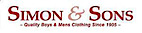 Simon & Sons logo, Simon & Sons contact details