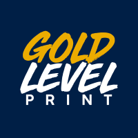 Gold Level Print logo, Gold Level Print contact details