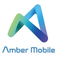 AmberMobile logo, AmberMobile contact details