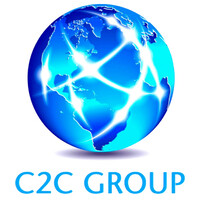 C2C Group logo, C2C Group contact details