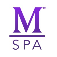 M Spa logo, M Spa contact details