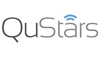 QuStars logo, QuStars contact details