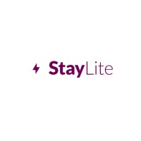 StayLite logo, StayLite contact details