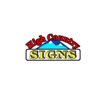 High Country Signs logo, High Country Signs contact details