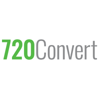 720 Convert logo, 720 Convert contact details