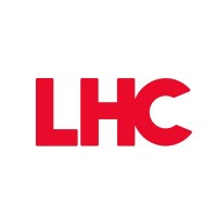 LHC logo, LHC contact details