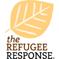 The Refugee Response logo, The Refugee Response contact details