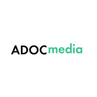 ADOCmedia logo, ADOCmedia contact details