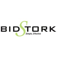 BidStork logo, BidStork contact details