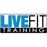 LiveFit Training logo, LiveFit Training contact details