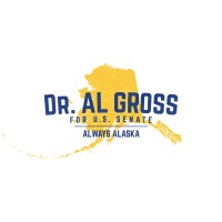 Dr. Al Gross for U.S. Senate logo, Dr. Al Gross for U.S. Senate contact details