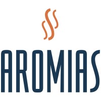 Aromias logo, Aromias contact details