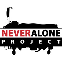 The NEVER Alone Project logo, The NEVER Alone Project contact details