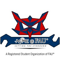 FAU ASME Student Chapter logo, FAU ASME Student Chapter contact details