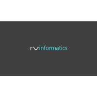 R.V. Informatics logo, R.V. Informatics contact details