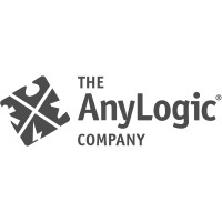 The AnyLogic Company logo, The AnyLogic Company contact details