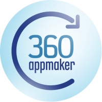 360appmaker logo, 360appmaker contact details