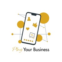 Plug Your Business logo, Plug Your Business contact details