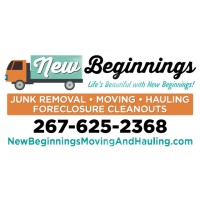 New Beginnings Moving and Hauling logo, New Beginnings Moving and Hauling contact details