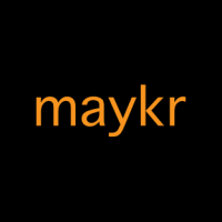 Maykr logo, Maykr contact details