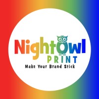 NightOwl Print logo, NightOwl Print contact details