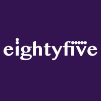 eightyfive logo, eightyfive contact details