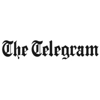 The Telegram logo, The Telegram contact details