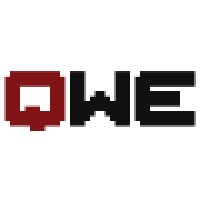 QWE logo, QWE contact details