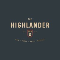 The Highlander Spa and Lounge logo, The Highlander Spa and Lounge contact details