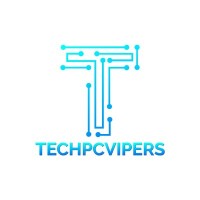 TechPcVipers logo, TechPcVipers contact details