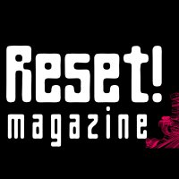 Reset! Magazine logo, Reset! Magazine contact details