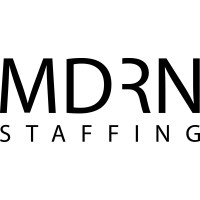 MDRN Staffing logo, MDRN Staffing contact details