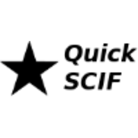 Quick SCIF logo, Quick SCIF contact details