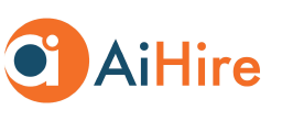 AiHire logo, AiHire contact details