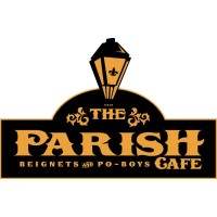 The Parish Cafe logo, The Parish Cafe contact details