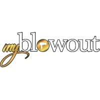 My Blowout logo, My Blowout contact details