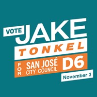 Jake Tonkel for San Jose City Council D6 logo, Jake Tonkel for San Jose City Council D6 contact details