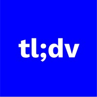 tl;dv logo, tl;dv contact details