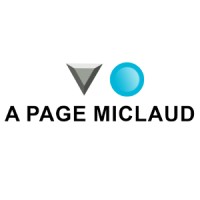 A Page Miclaud logo, A Page Miclaud contact details