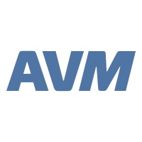 AVM logo, AVM contact details