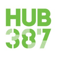 HUB387 logo, HUB387 contact details