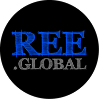 REE.global logo, REE.global contact details