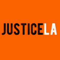 JusticeLA logo, JusticeLA contact details