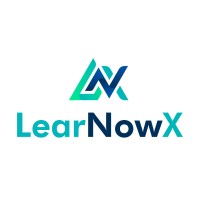 LearNowX logo, LearNowX contact details