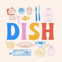 Dish: The Podcast logo, Dish: The Podcast contact details